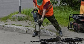Демонтаж дорожных покрытий в Усолье-Сибирском - асфальтовых и бетонных покрытий от Сварной-Сль от 570 рублей
