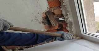 Демонтаж оконных откосов по выгодной цене от 519 руб. в Усолье-Сибирском - Сварной-Сль