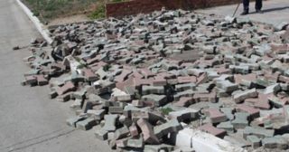 Демонтаж тротуарной плитки Усолье-Сибирское, цена от 2953 руб.